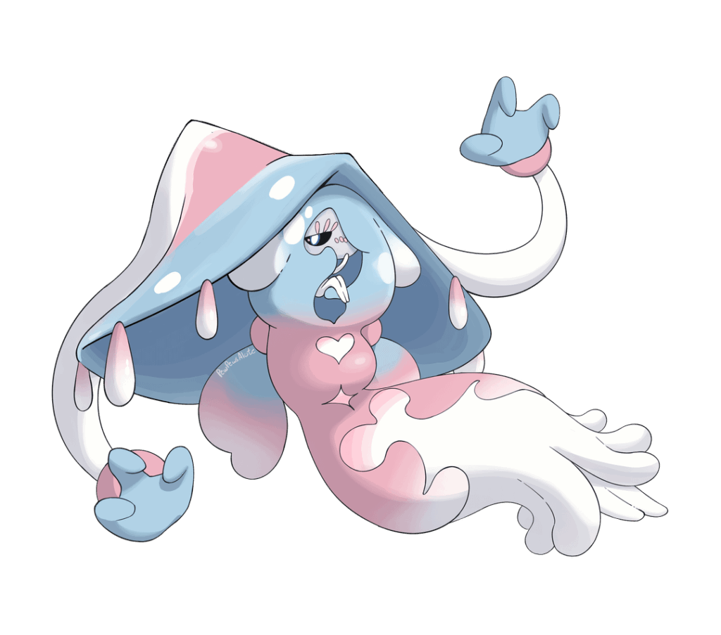 (OC) Since you guys liked my Mega Tsareena, I made mega Hatterene! (my fav pokemon!!)