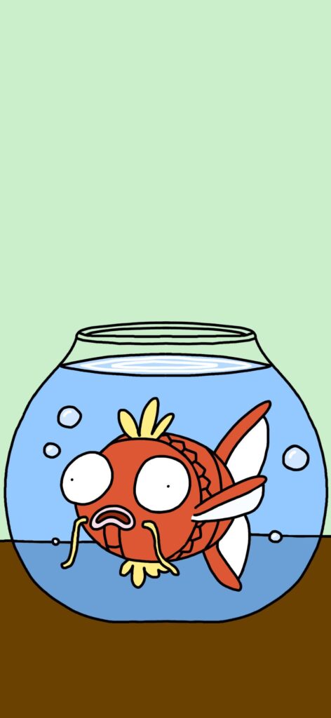 I made a wallpaper of my favorite, Magikarp