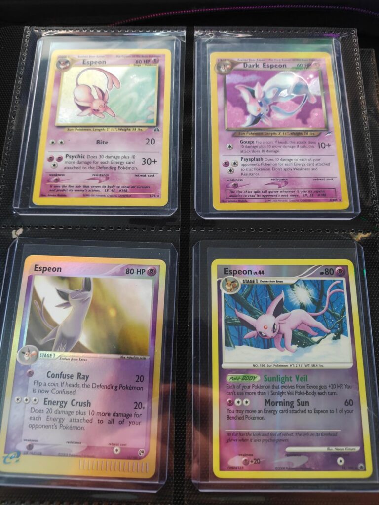 I think my Espeon and e-reader collection is shaping up nicely
