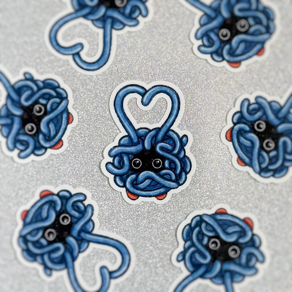 This little guy makes the best binder sticker 🥹