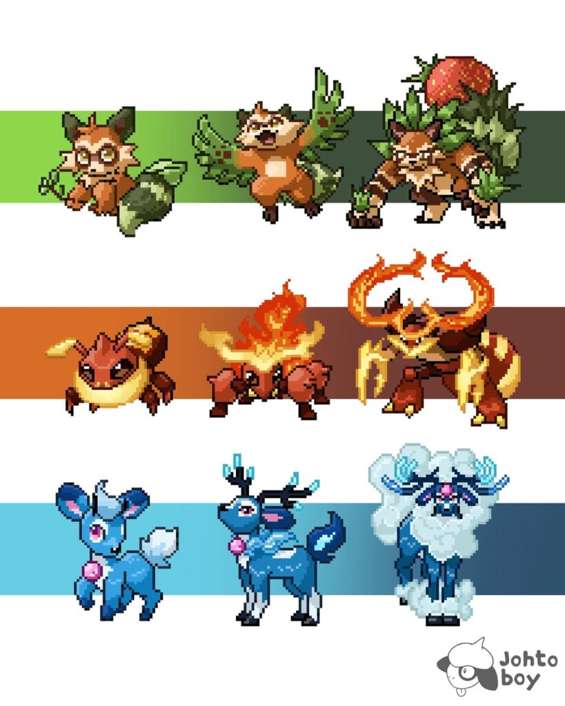 New starters have been found! Which one would you pick?