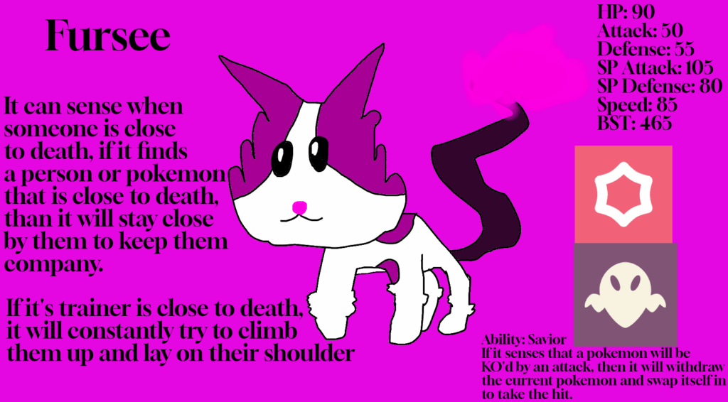 Fursee, based on Oscar the death predicting cat (Look him up)