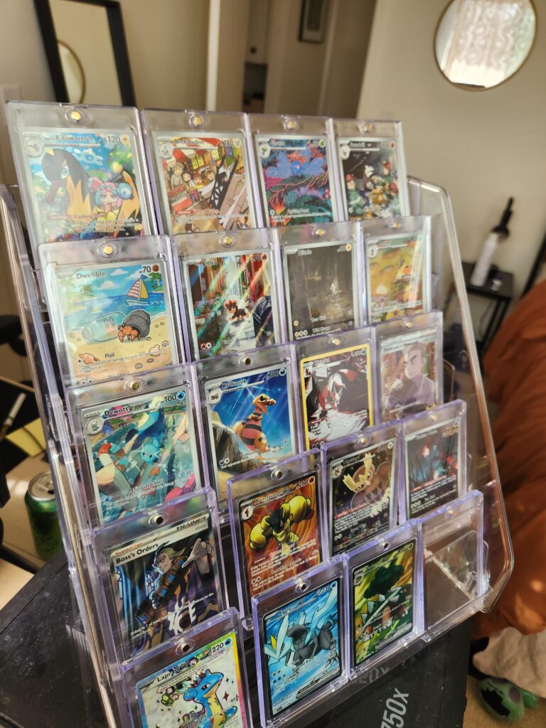 Finally bought a display for my nice cards!