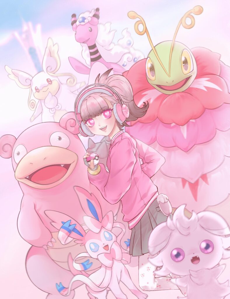 Drew my current favs on my Pokemon ZA team!