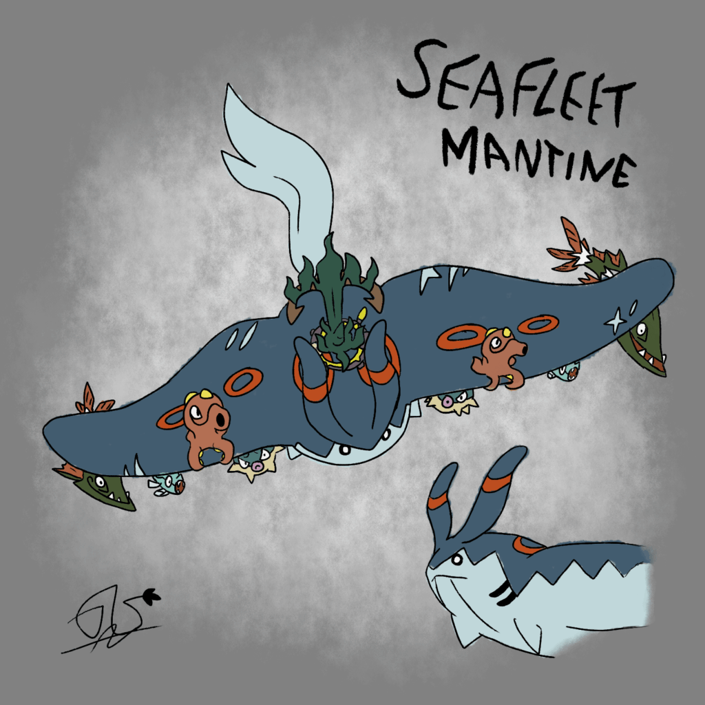 Deviant Pokémon: Seafleet Mantine