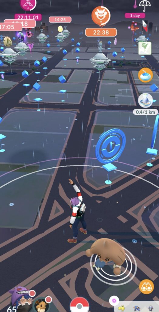 All the gyms are empty?