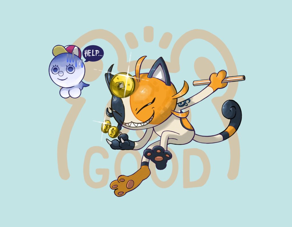 (OC) Nekonami / Meowth & Zeus / Casform