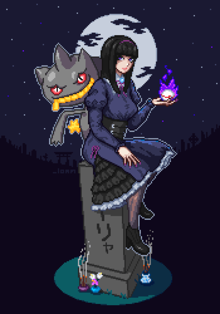 Hex Maniac Tharja for Halloween!