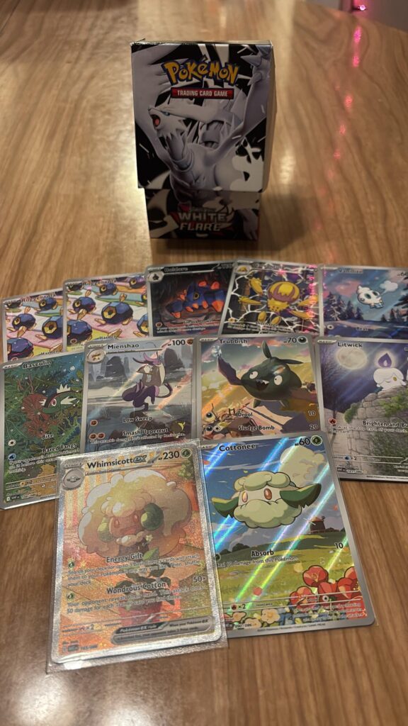 Just pulled my first god pack from White Flare! 🥹
