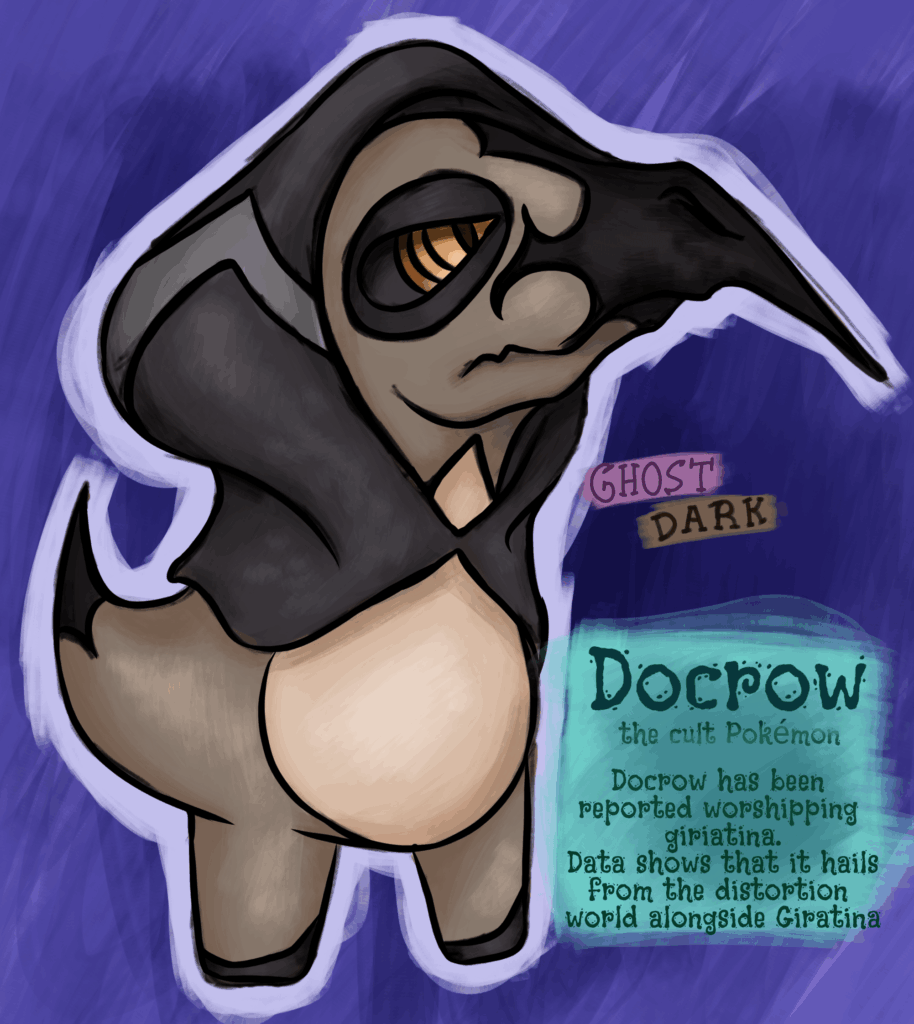 Here's my stupid lil guy I made, information in the picture