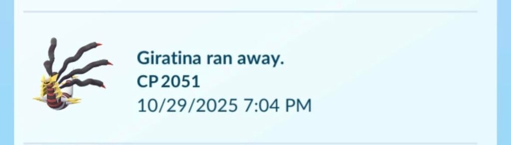 Why have I had a bad catching both I’ve hit as many excellents as possible and still had both of these dex entries run.