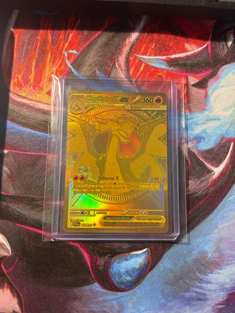 Gold charizard defect