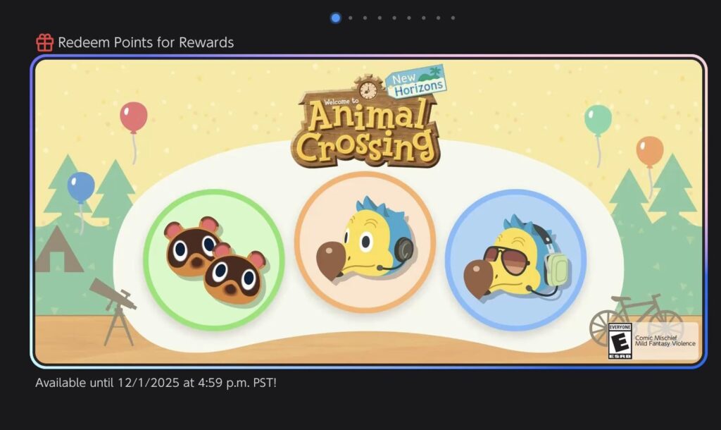 Three new Animal Crossing: New Horizons NSO icons are now available