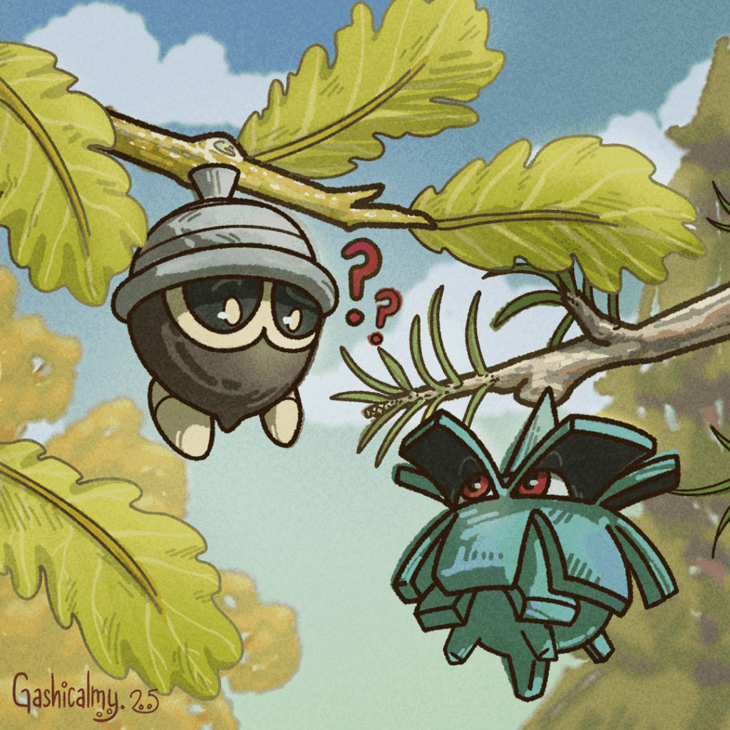 [OC] Doing pokemon Peachtober 2025! This is how I go so far!