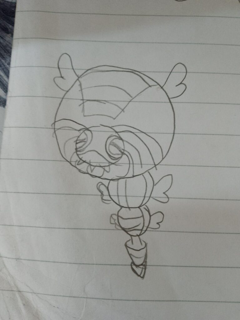 Mega evolutions for paldean pokemons that I sketched