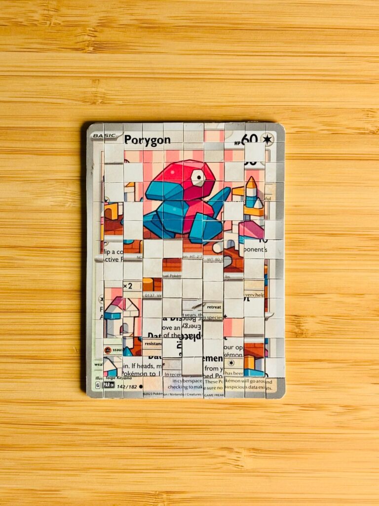 Some recent Pokémon card recreations