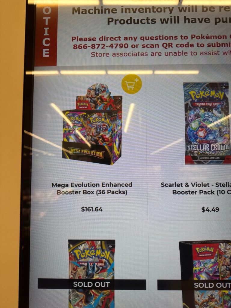 PC Vending machine blessing me with MSRP