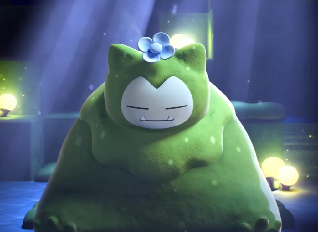 Pokopia is gonna bring a new Snorlax variant, look at that big mossy boy!