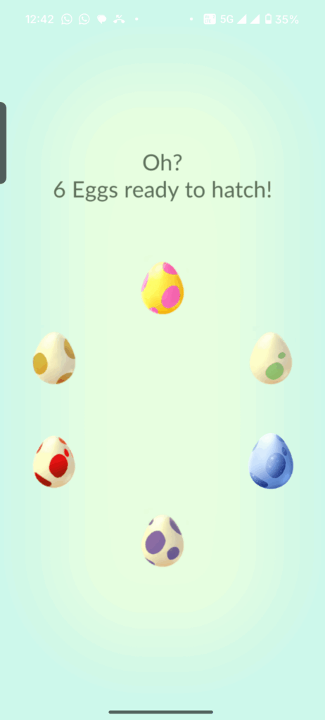 Infinity Eggs, Gotta hatch 'em all!