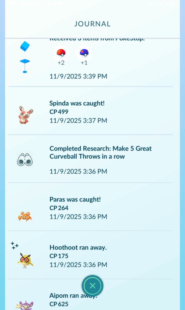I failed a shiny Hoothoot!