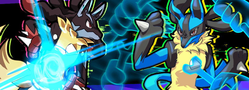 Riolu's off the screen😂