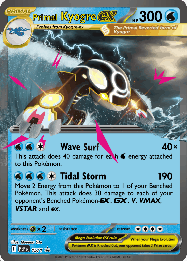 Primal Kyogre Card