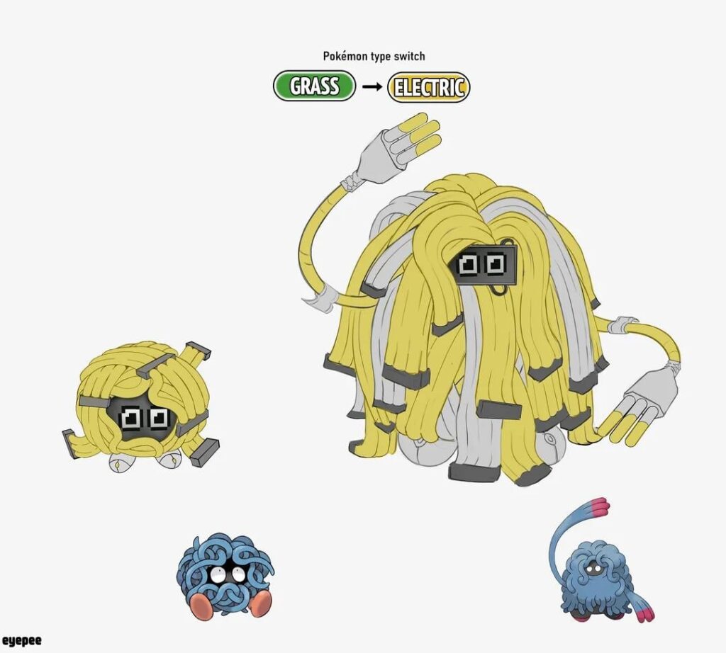 My week one pokemon Type Switch-tober!