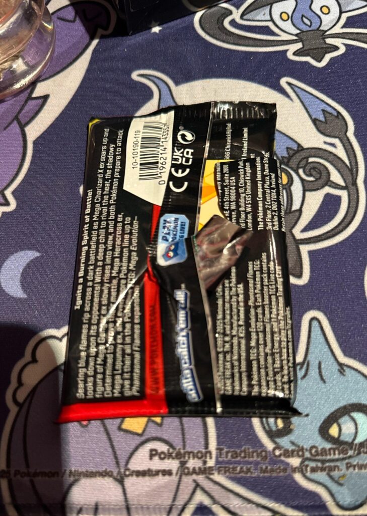 Just got a booster box in from pokemoncenter and this was one of the packs