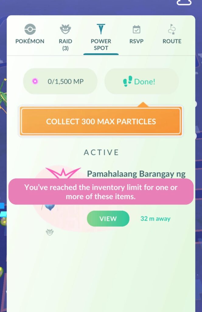 Transient bug: Unable to participate in Max Battles - Max Particles completely vanished