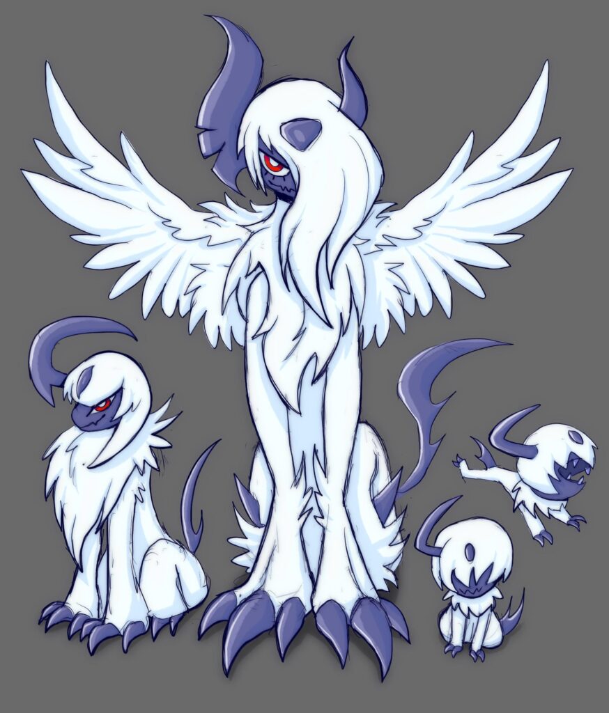 An Absol sketch I made