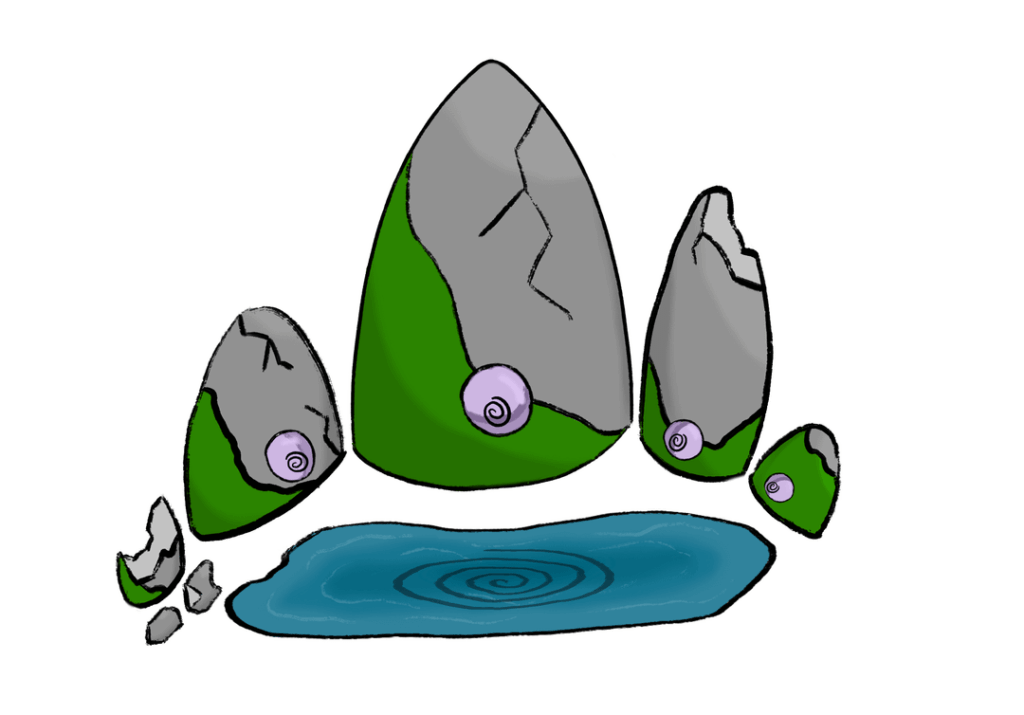 026 Mehirolith the Guide Pokémon, Rock/Psychic, 3rd stage