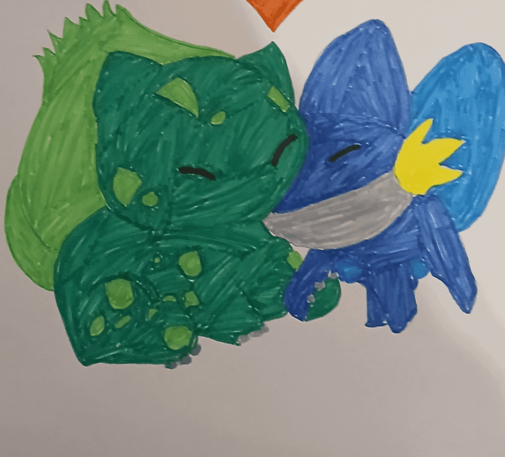 I draw My favourite pokemons