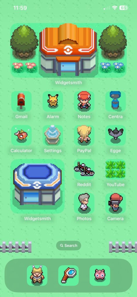 New phone layout :] I tried to make each page a story. Can you tell whats happening?