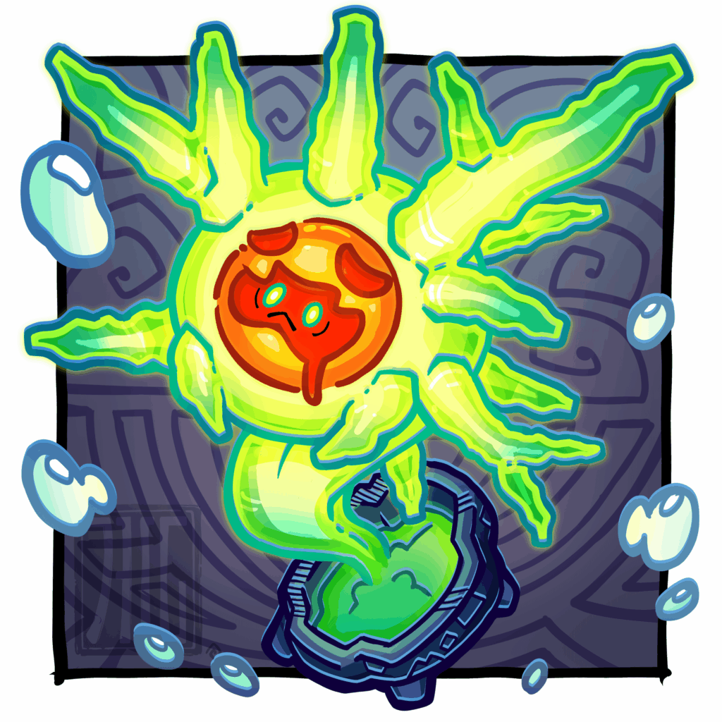 Halloween Ghost Types; Day 17: Polteageist! [OC]