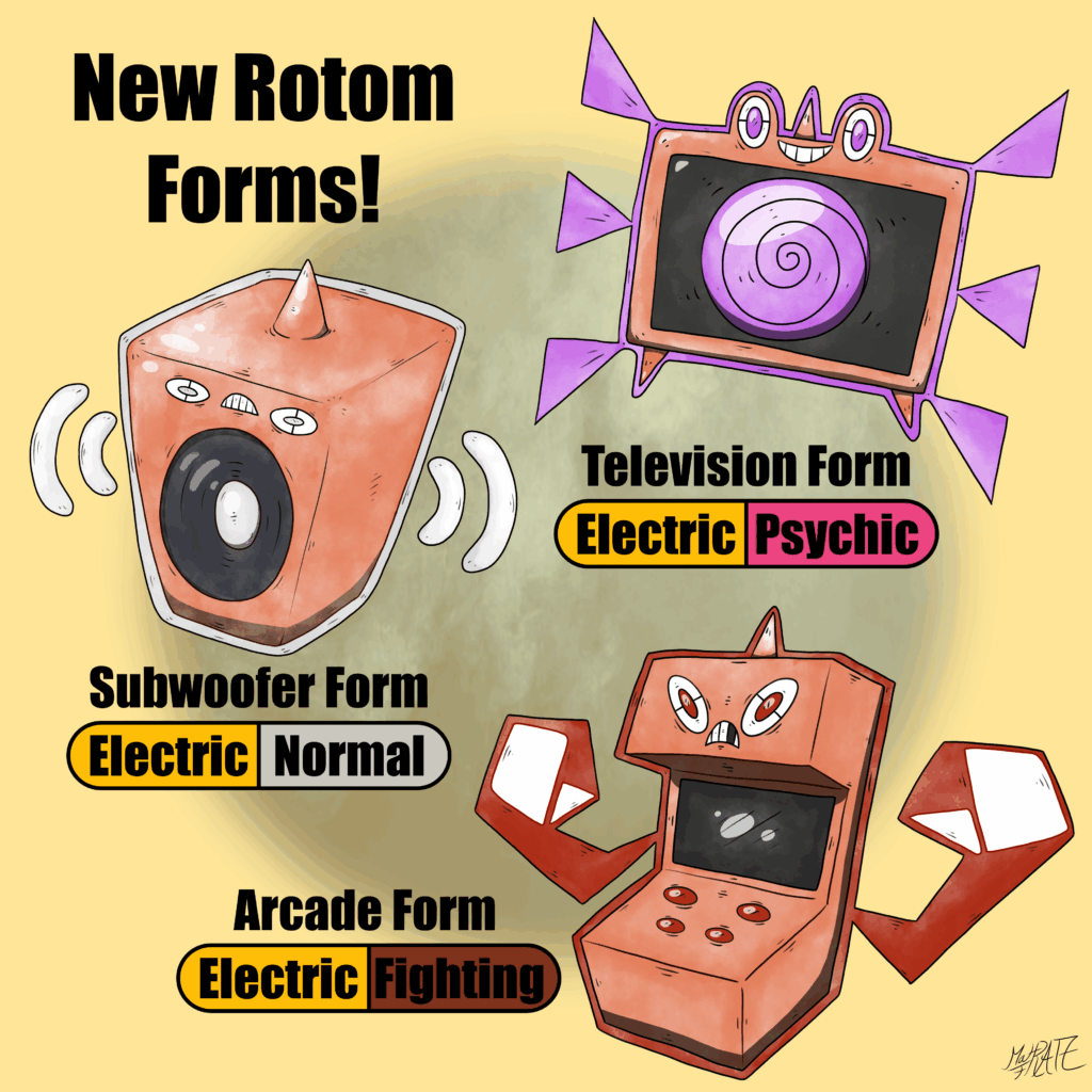 New Rotom Forms