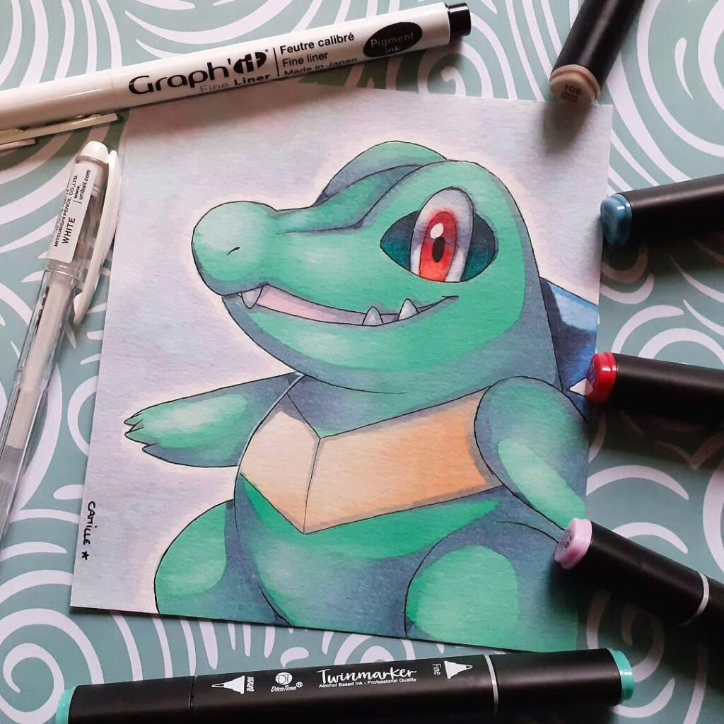 Shiny Totodile ~ ✨️