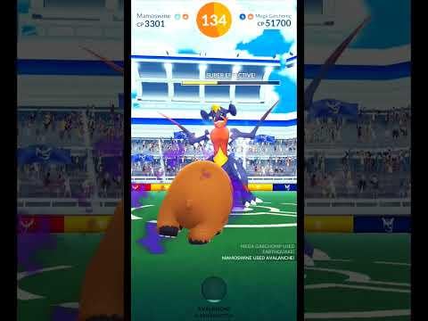 Solo Mega Garchomp with x2 LvL 40 Pokemon | Windy Weather [Dragon Tail+Earthquake] | Blade Boosted