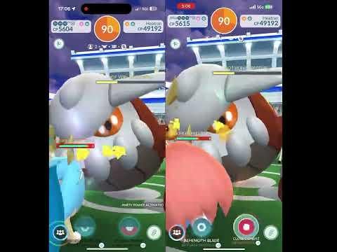 Heatran Duo (Fire Spin/Stone Edge) , NWB (Partly Cloudy) , with Zac-C