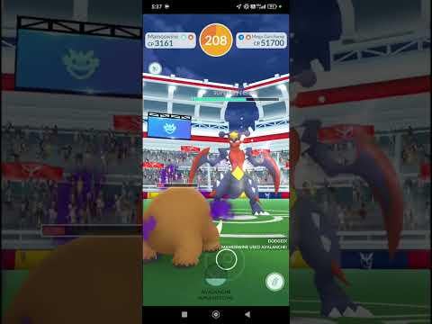 Solo Mega Garchomp Raid in Pokemon GO