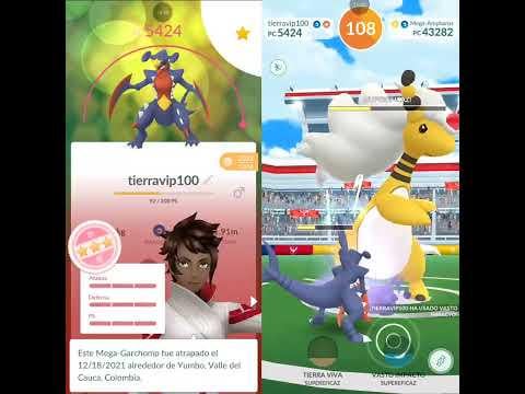 Raid Solo Mega Ampharos vs Mega Garchomp LV:40 (No weather boost, No🗡️)
