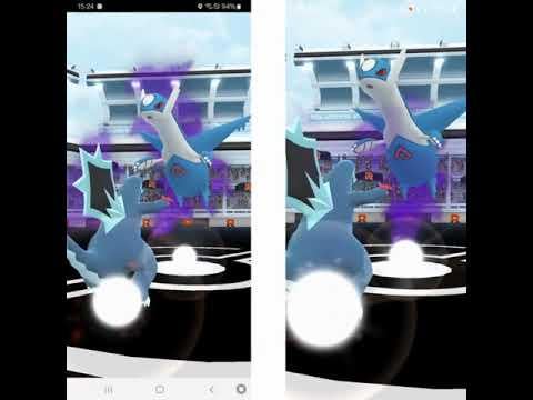 Pokémon Go Shadow Latios Raid Duo With Baxcallibur