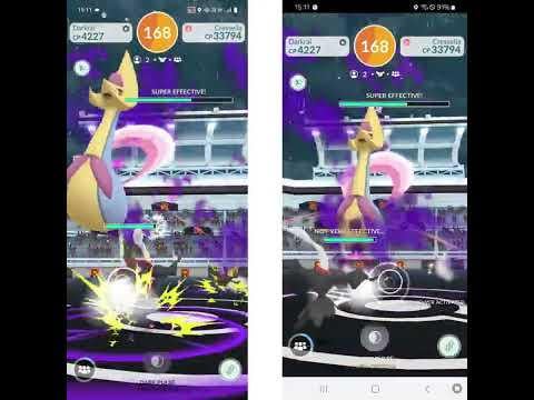 Pokémon Go Shadow Cresselia Raid Duo With Darkrai (Cresselia VS Darkrai)
