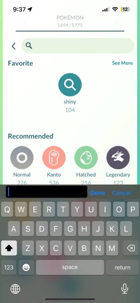 Pokemon assigned to gym bug. New or?