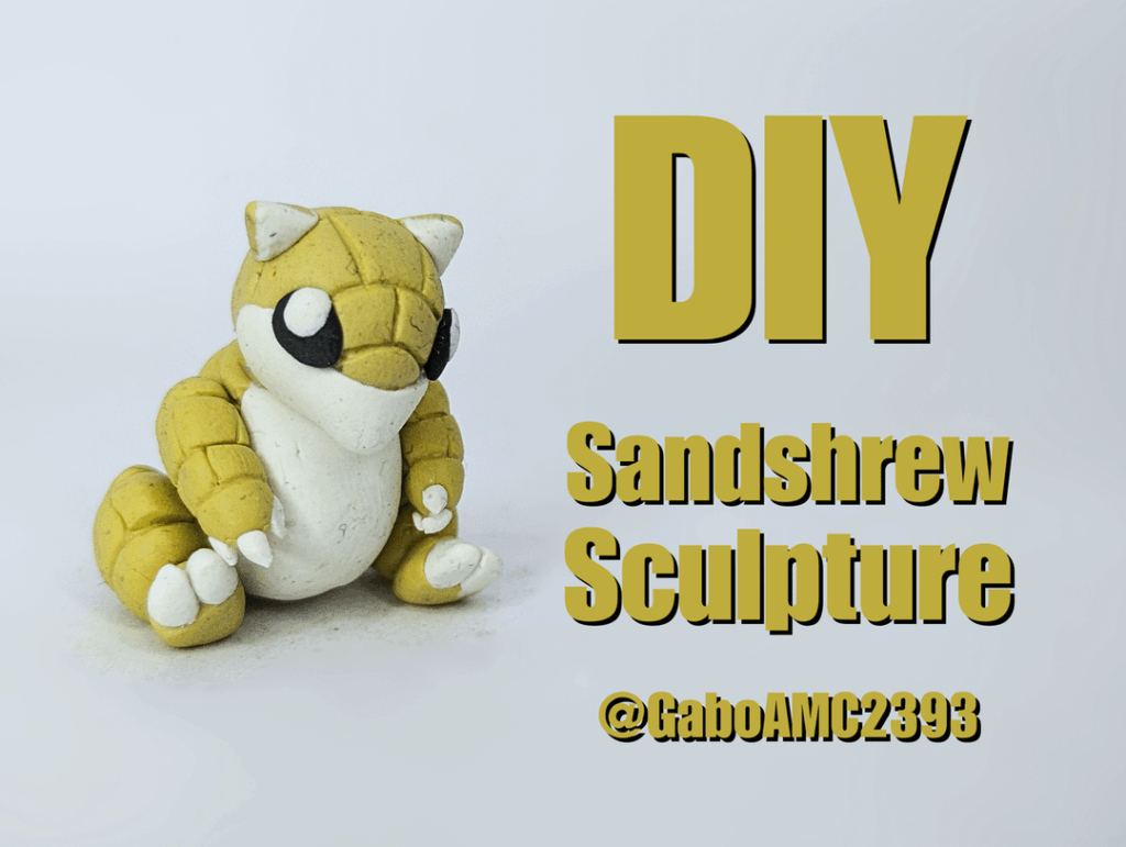 Sandshrew Sculpture made by me [OC]