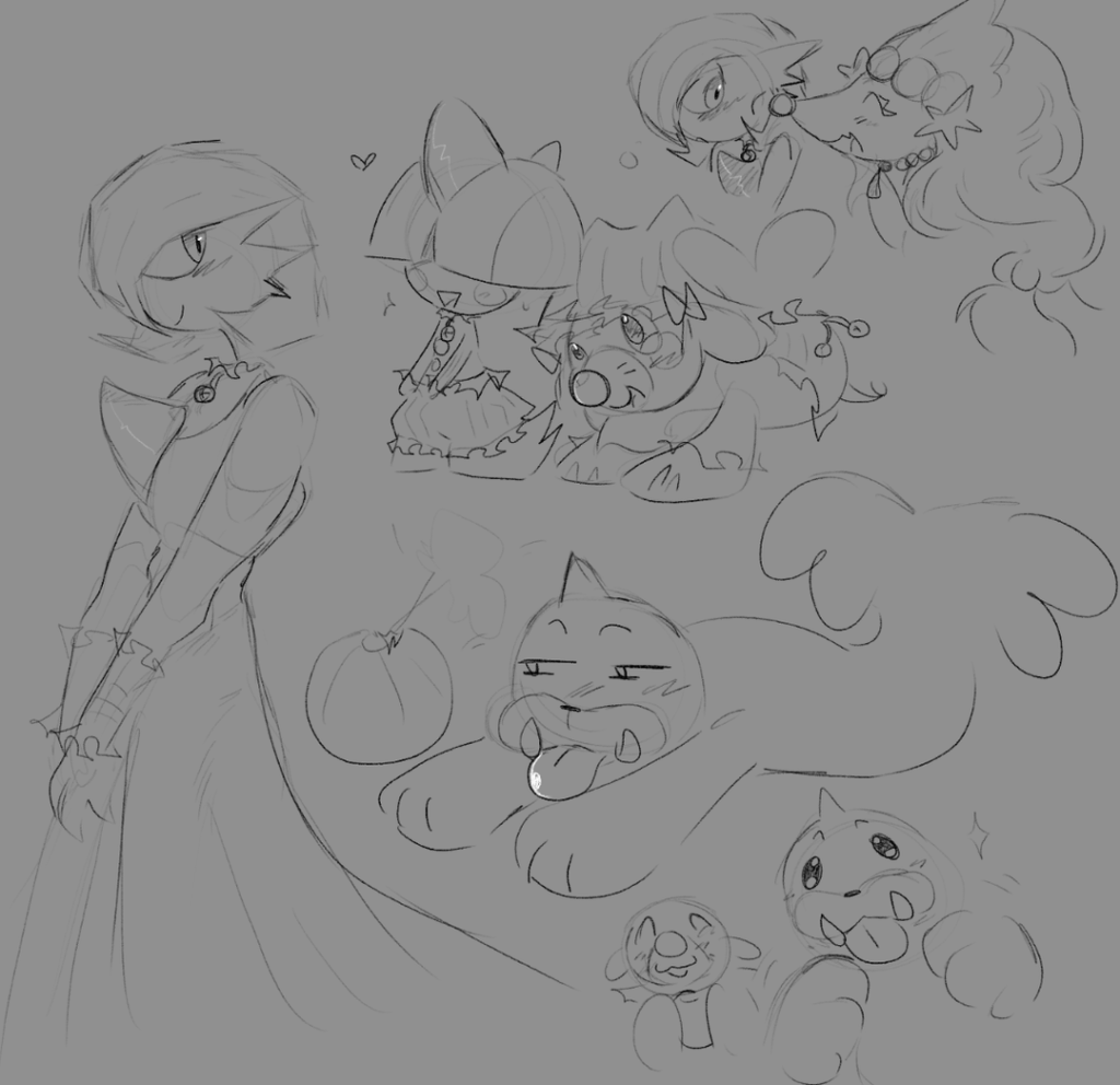 some of my doodles (OC)