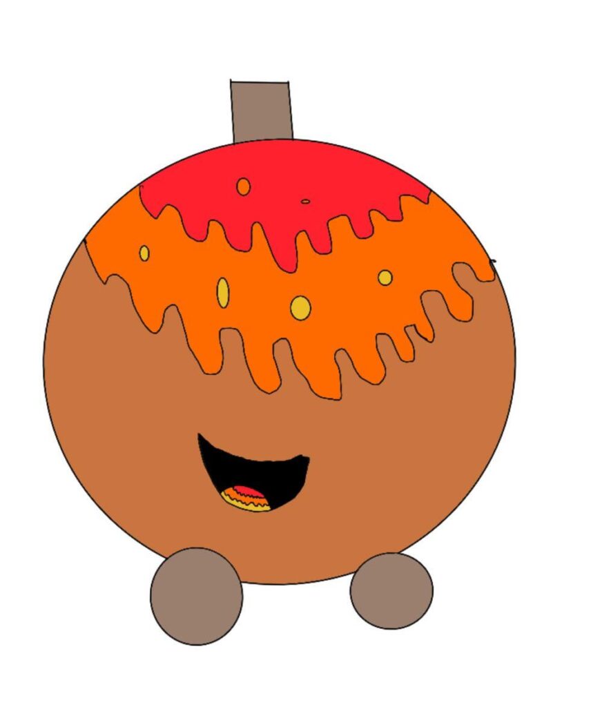 Random little fire type fakemon