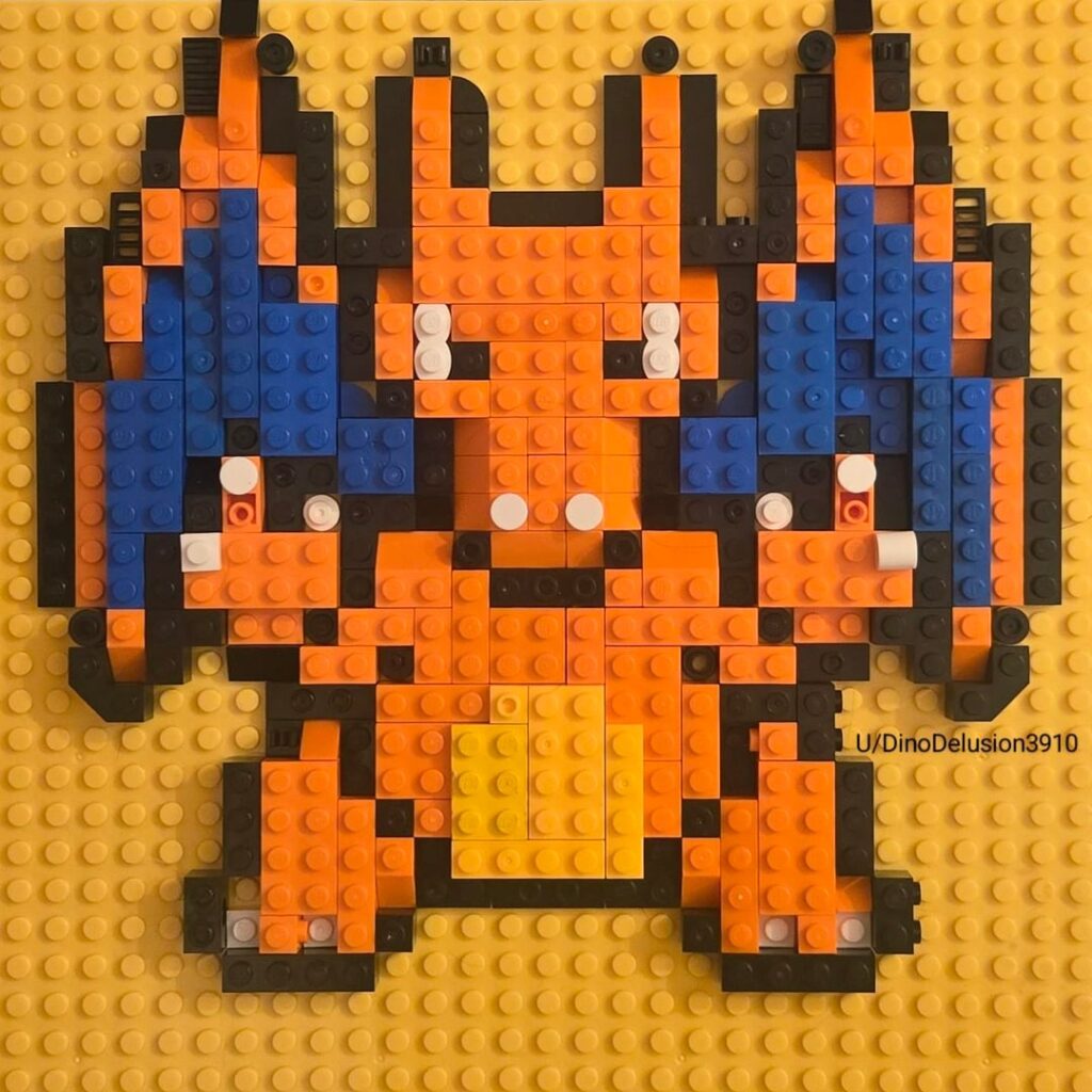 Charizard Lego Art