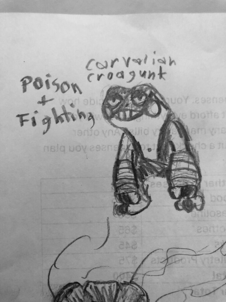 Carvalian Croagunk, Corroad, and Amphibio