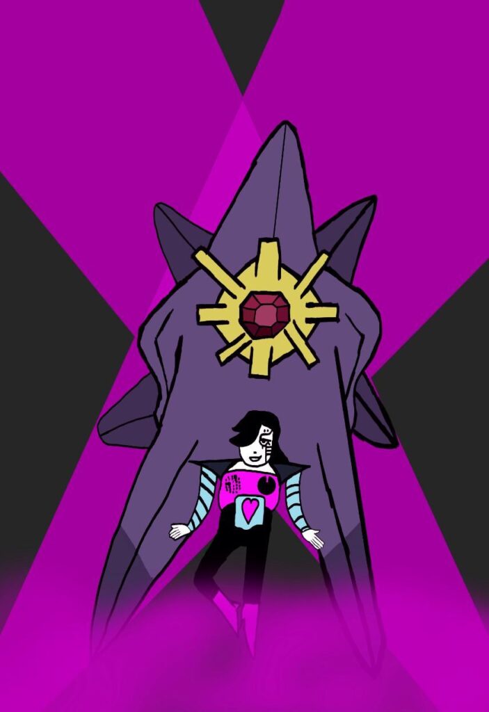 Mettaton EX + Mega Starmie (OC)