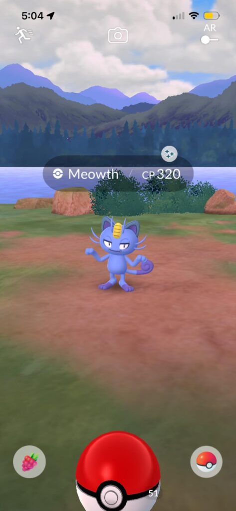 Shiny Alolan Meowth